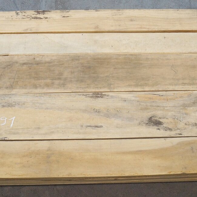 Satin, Zitronenholz Schnittware, B/C Qualität, 26 mm, 13791