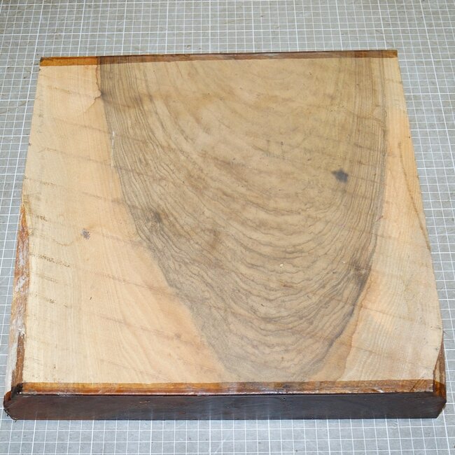 French walnut, approx. 365 x 365 x 61 mm, 5,7 kg