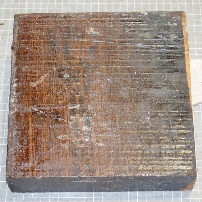 Bocote, ca. 205 x 205 x 52 mm, 2,1 kg