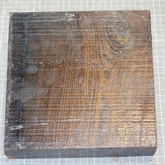 Bocote, ca. 200 x 200 x 52 mm, 2,2 kg