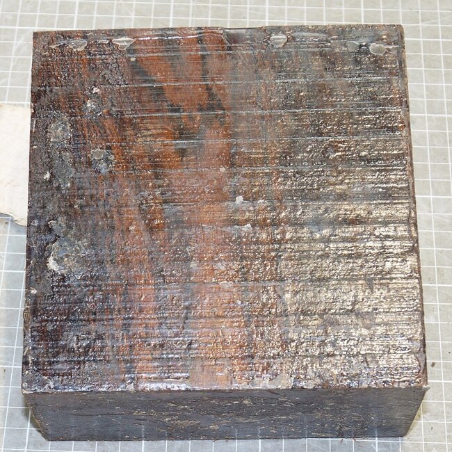 Bocote, ca. 150 x 150 x 79 mm, 2 kg