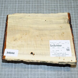 Europ. Boxwood, approx. 200 x 160 x 50 mm, 1,2 kg