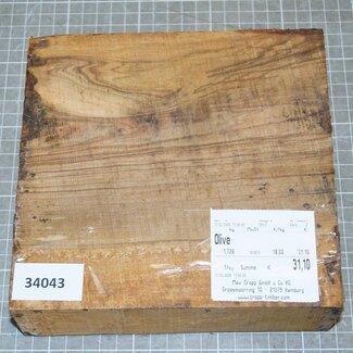 Olive, ca. 180 x 175 x 50-52 mm, 1,7 kg