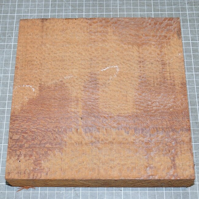 Perlholz, ca. 210 x 210 x 46 mm, 2 kg