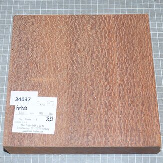Perlholz, ca. 210 x 210 x 46 mm, 2 kg
