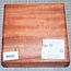 Padouk, approx. 170 x 170 x 52 mm, 1,1 kg
