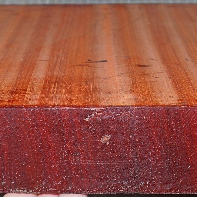Padouk, ca. 330 x 330 x 52 mm, 4,3 kg