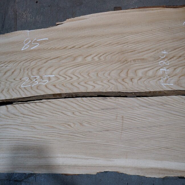 Eiche, Bohle, ca. 2350 x 850 x 55 - 60 mm, 13784