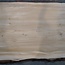 Libanon Zeder Tischplatte, ca. 5000 x 1070/870/770 x 60 mm, 13647 G
