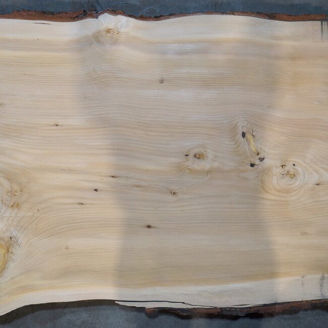 Libanon Zeder Tischplatte, ca. 5000 x 1070/870/770 x 60 mm, 13647 G