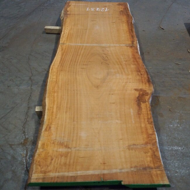 Sapeli Mahagoni, Tischplatte, ca. 2650 x 910(1040) x 55 mm, 12731