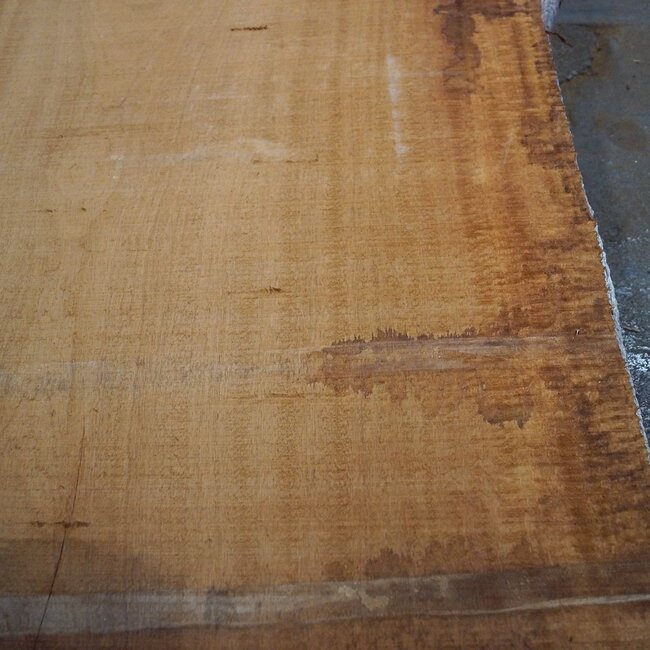 Sapeli Mahogany, table top, approx. 2650 x 910(1040) x 55 mm, 12731