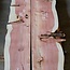 Redwood Tischplatten Paar, ca. 3300 x 440(530)/520(580) x 65 mm, 13193 a+b