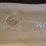 Lebanon Cedar table top, approx. 2400 x 720/620/550 x 75 mm, 13353