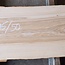 Olive ash, table top, approx. 2150 x 500 x 58 mm, 13263