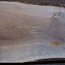 Nussbaum Waschtischplatte, ca. 1030 x 570/510/440 x 52 mm, 13493