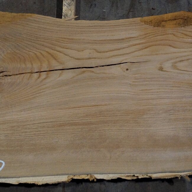 Bog Oak table top, approx. 2800 x 760/630/510 x 50 mm, 13354