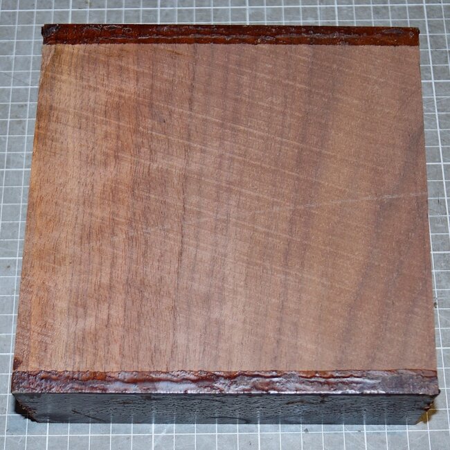Black Walnut, approx. 180 x 180 x 62mm, 1,2kg