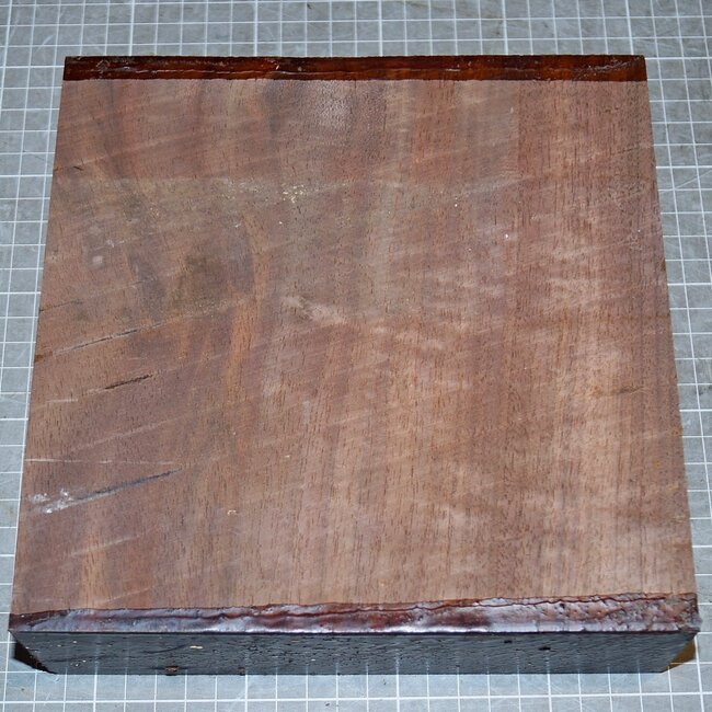Black Walnut, ca. 200 x 200 x 62mm, 1,6kg