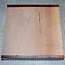 Black Walnut, ca. 260 x 255 x 60mm, 2,6kg