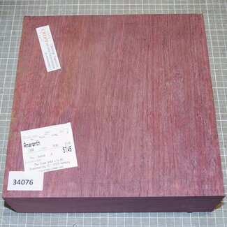 Purple Heart, approx. 235 x 240 x 75mm, 3,8kg