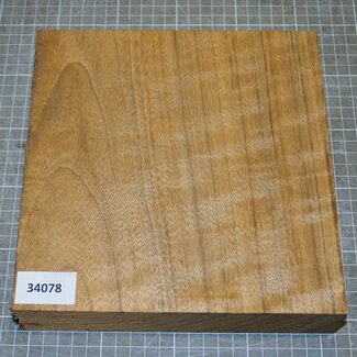 Ovangkol, approx.  215 x 210 x 48mm, 1,5kg