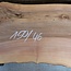 Europ. Walnut, approx. 1500 x 460/390/470 x 50 mm, 13807