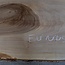 Nussbaum, europ., ca. 1300 x 350/370/450 x 50 mm, 13801