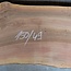 Europ. Walnut, approx. 1500 x 490/410/480 x 50 mm, 13799