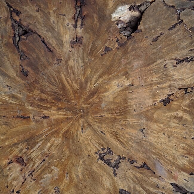 Buckeye Burl Slab, approx. 1400 x 1180 x 85-90 mm, 13814