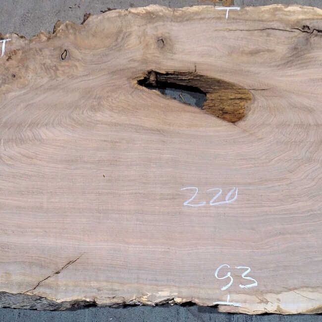 Kaukasischer Nussbaum, Tischplatte, ca. 2200 x 930 x 45 mm, 13820