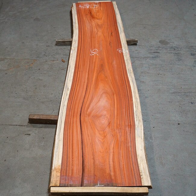 Padouk Bohle, ca. 3150 x 700 x 47-50 mm, 13824