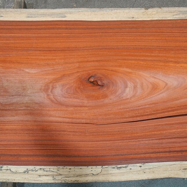 Padouk, approx. 3150 x 770 x 47-50 mm, 13825