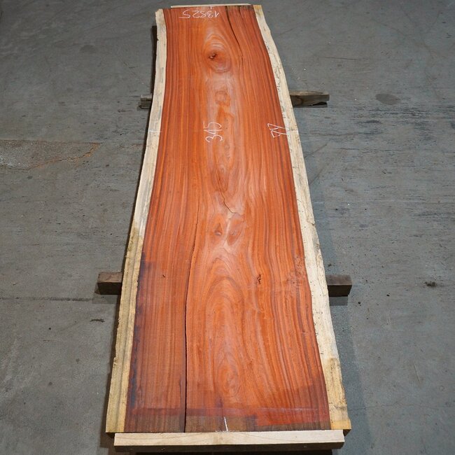 Padouk, approx. 3150 x 770 x 47-50 mm, 13825