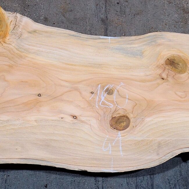 Lebanon Cedar, approx. 1800 x 410 x 40-45 mm, 13838