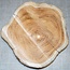 Teak (Plantation), approx. 340 x 305 x 84mm, 4,4kg