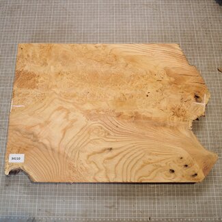 Ash burl, approx. 510 x 380 x 45mm, 5,1kg