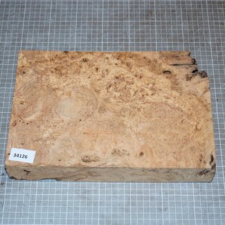 Eiche Maser, ca. 320 x 220 x 55mm, 2,3kg