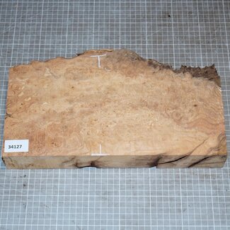 Eiche Maser, ca. 360 x 190 x 55mm, 2,3kg