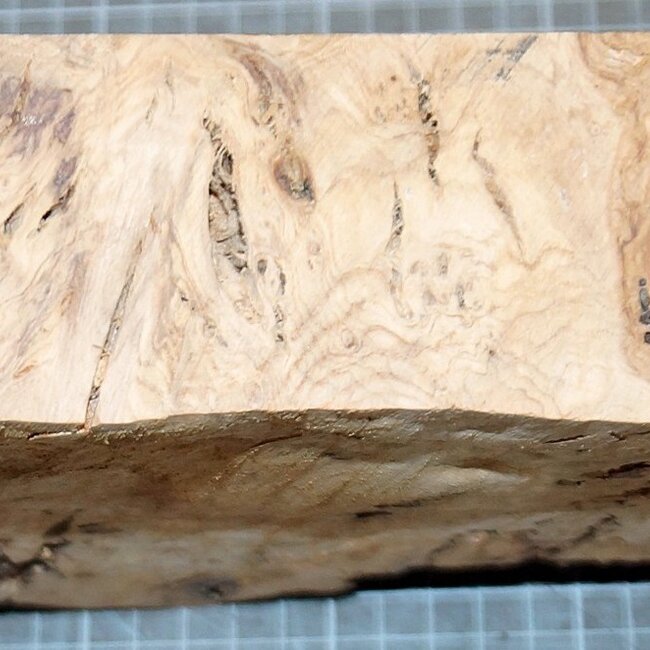 Eiche Maser, ca. 440 x 190 x 60mm, 3,1kg
