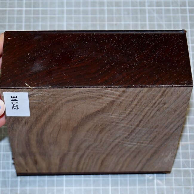 Caucasian Walnut Ripple, approx. 165 x 160 x 62mm, 1kg
