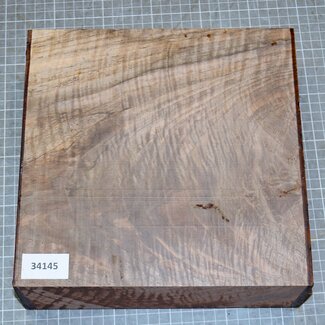 Nussbaum Riegel, kaukasisch, ca. 245 x 245 x 72mm, 3,1kg