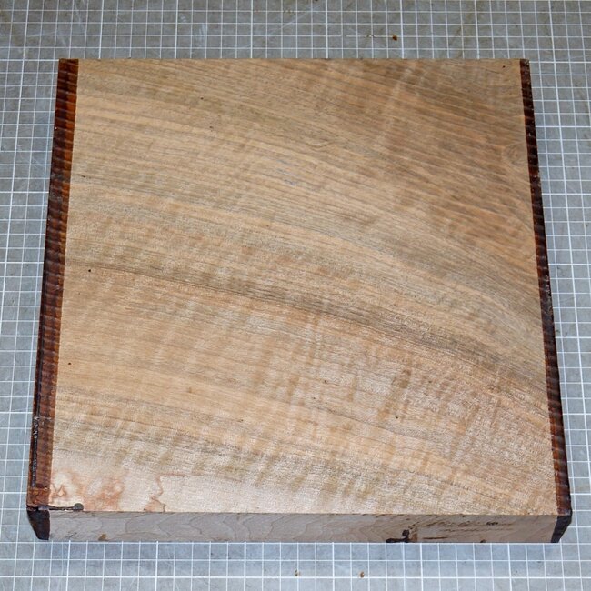 Nussbaum Riegel, kaukasisch, ca. 295 x 295 x 50mm, 2,7kg