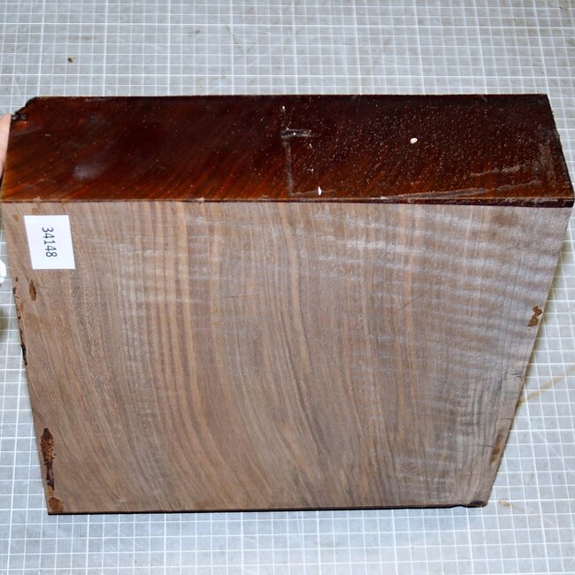 Caucasian Walnut Ripple, approx. 282 x 282 x 78mm, 4,2kg