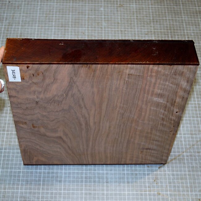 Nussbaum Riegel, kaukasisch, ca. 343 x 343 x 62mm, 4,9kg