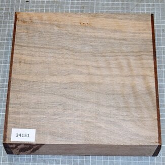 Nussbaum Riegel, kaukasisch, ca. 255 x 255 x 53mm, 2,2kg