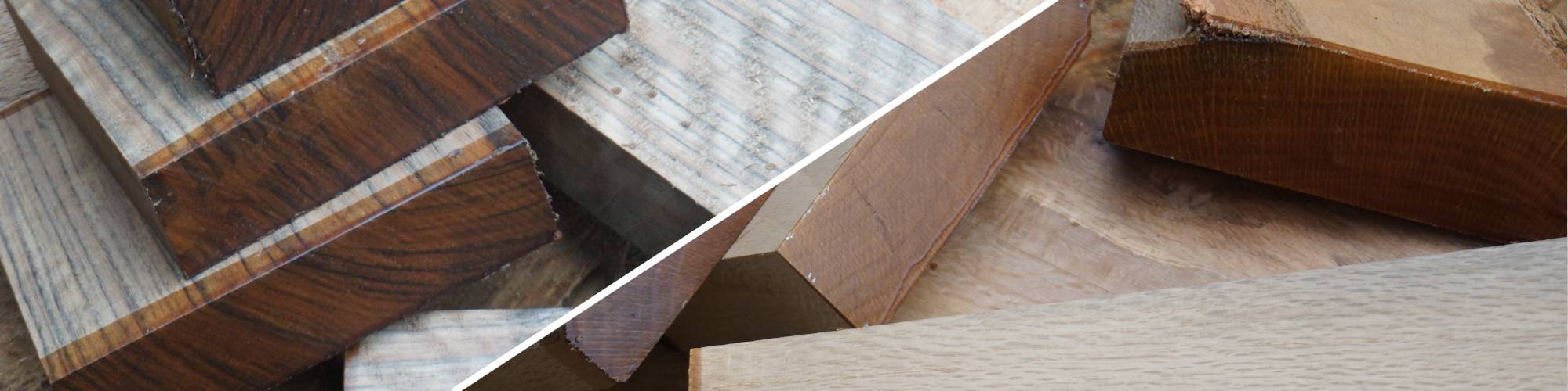 Ovengkol & Korkeiche Drechselblocks