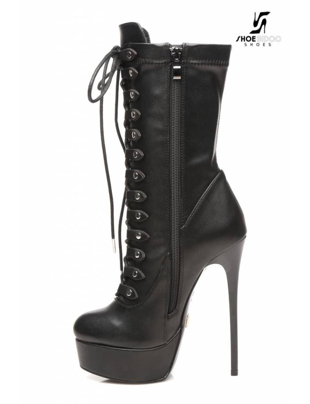 Giaro Schwarze Schnürstiefelette "Galana MIATLA"