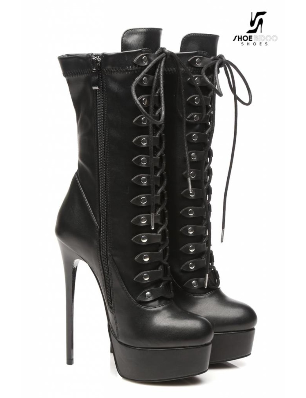 Giaro Schwarze Schnürstiefelette "Galana MIATLA"