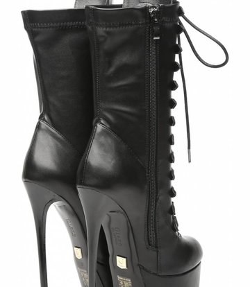 Giaro Schwarze Schnürstiefelette "Galana MIATLA"